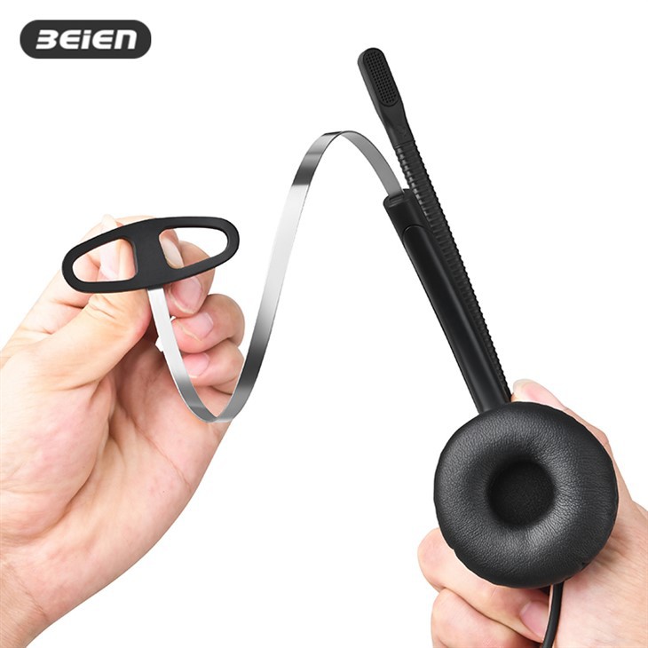 Single Ear RJ9 Telephone Headset