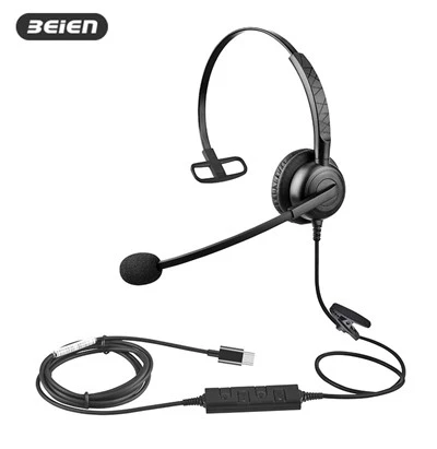 Mono USB-C гарнитура для колл-центра